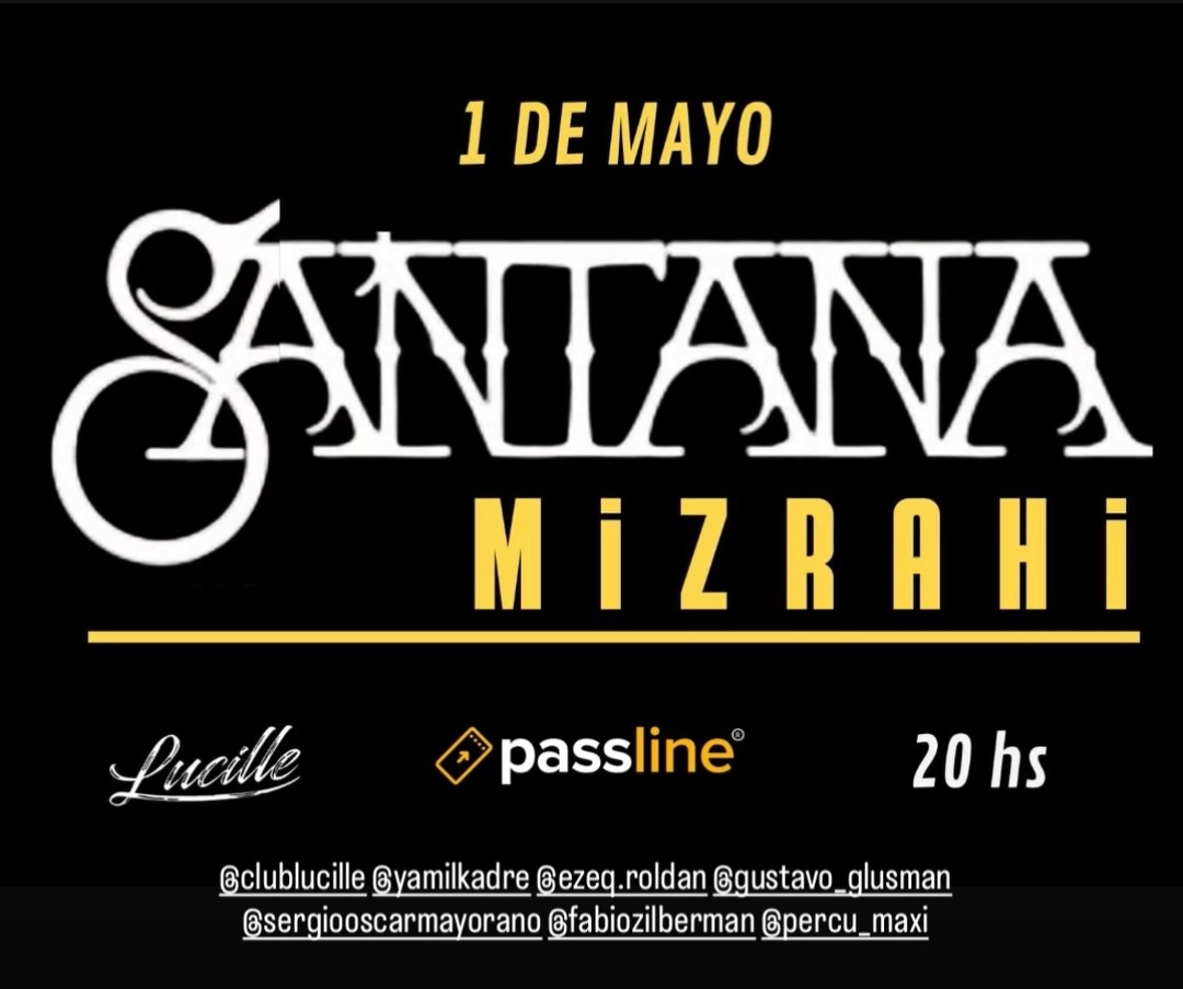 Tributo a Santana por Mizrahi